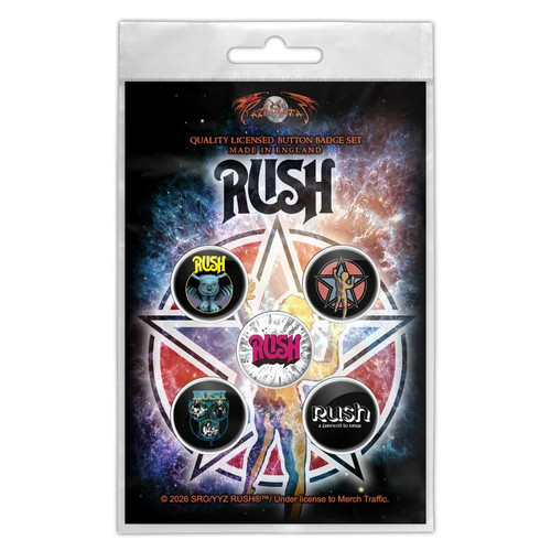 Rush starman badge pack - rush,