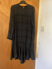 Zara Tartan Dress Size Small