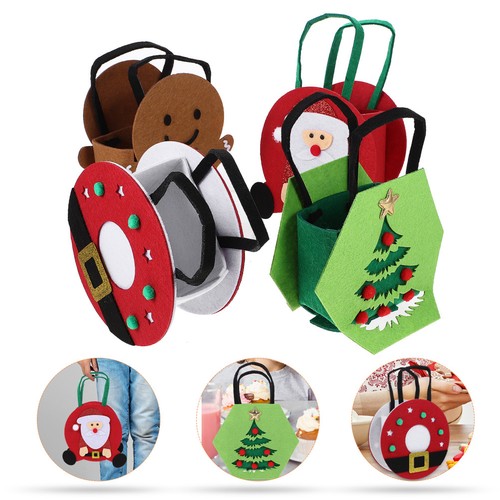 4pcs sturdy felt gift - 4pcs, tote