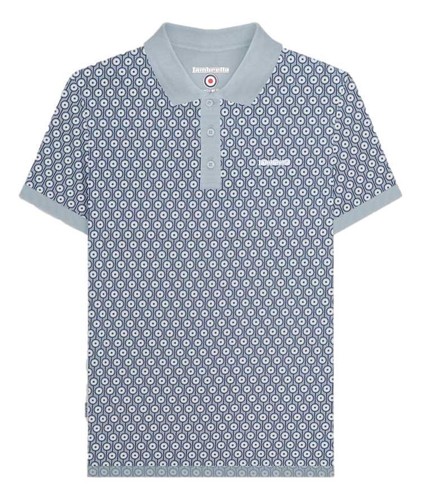 Lambretta mens blue geometric - blue,