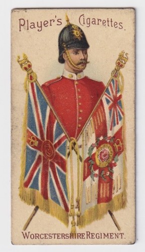 Cigarette card military - card,