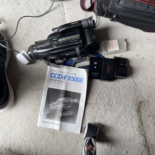 Sony handycam ccd fx500e - handycam, ccd-fx500e