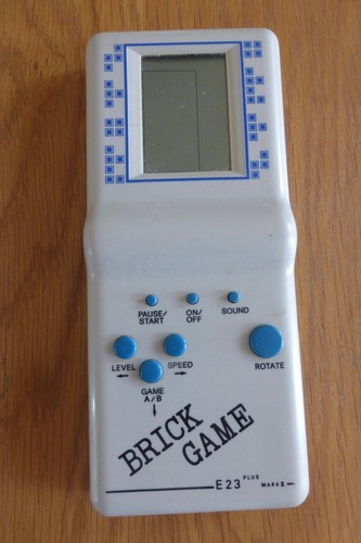 Vintage brick game - brick,