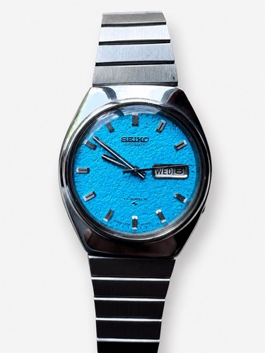 Seiko automatic watch blue - automatic,