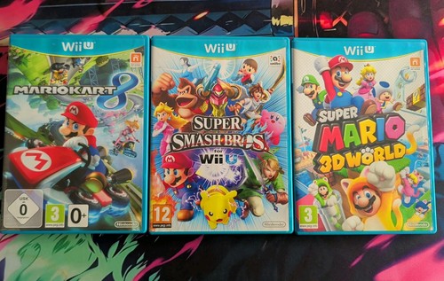 Nintendo wii bundle mário - u,