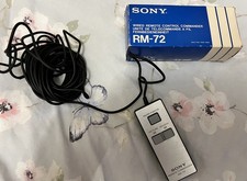 Vintage Sony Remote Commander RM-72 - Video Boxed