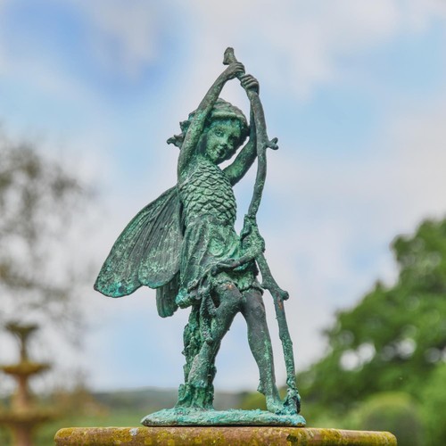 Verdigris cast iron - verdigris, woodland