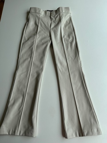 Zara cream faux leather - cream,