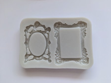 2 ORNATE FRAMES silicone mold