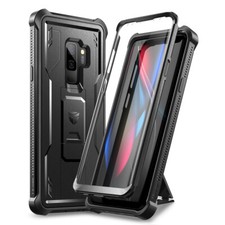 Dexnor for Samsung Galaxy S9 Plus Case Heavy Duty Rugged Cover with Kickstand