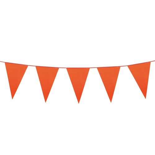 Orange pennant flag - pennant,