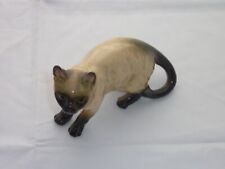 Beswick Siamese Cat "Foreign" Ceramic Pottery Vintage Porcelain Figurine