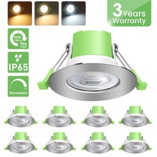 6X 6W Fire Rated LED 3CCT