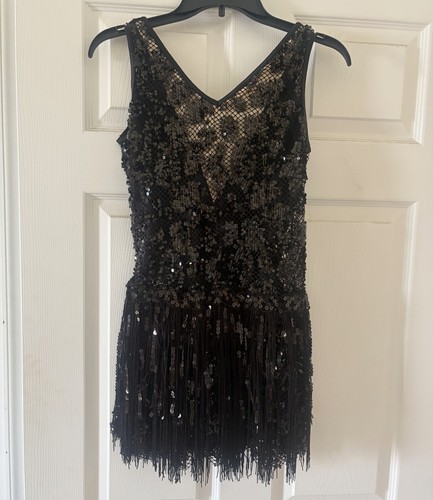 Black sequin tap - sequin, costume