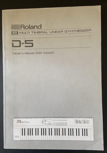 Roland synthesizer original - d5,