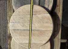 LID REMOVED OLD RECLAIMED USED RUSTIC WHISKEY / SCOTCH WHISKY OAK WOODEN BARREL