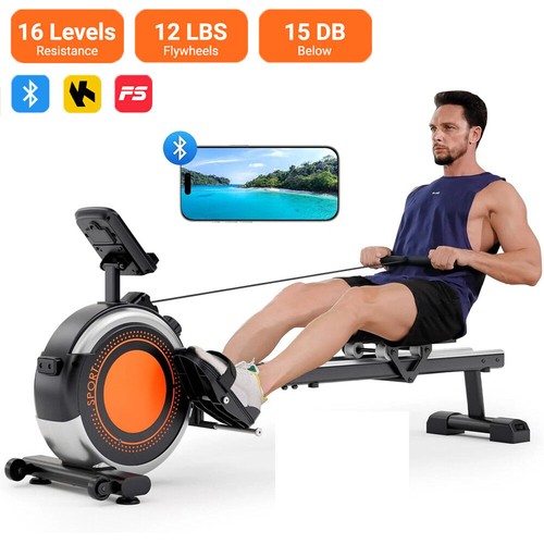 Magnetic rowing machine - rowing, rower