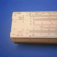 P. I. C  121 Slide Rule. In Case. 