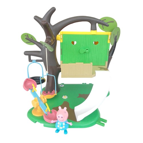 Peppa pig treehouse playset - pig,