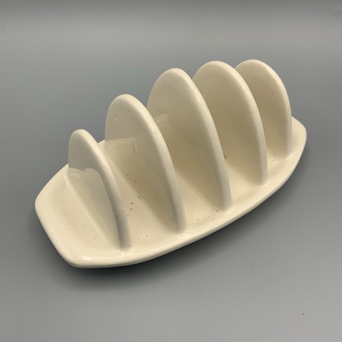 Ceramic toast rack plain - ceramic,