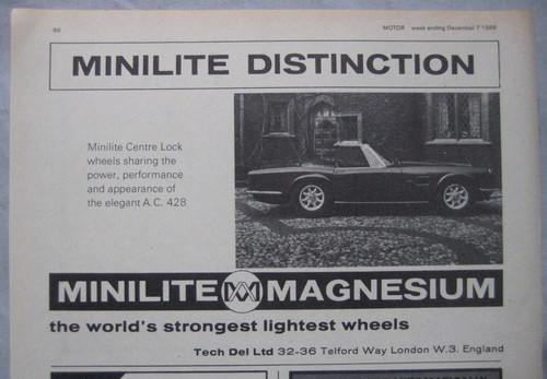 1968 minilite magnesium wheels - 1968,