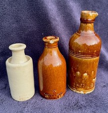 3 Old Stone Ink Bottles Inc