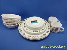 Vintage Arcopal France ~Brown Onion~ Dinner Ware items