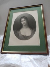FRAMED -Reflection - T.W Hunt engraving - Rippingille painting - CMID19TH