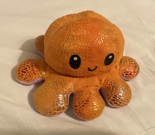Reversible octopus mood - reversible, plush