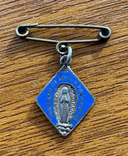 Vintage Catholic Religious Pin