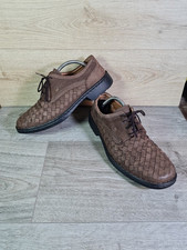 Josef Seibel Saxon Shoes Nubuck Leather Soft Lightweight UK 9 EU 43 EXTRA Wide 