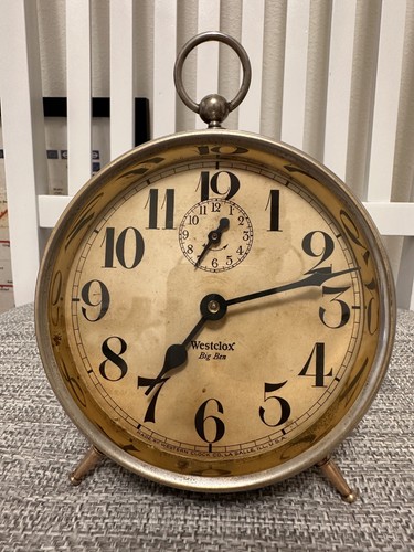 Antique 1920 westclox big - 1920's, 'big