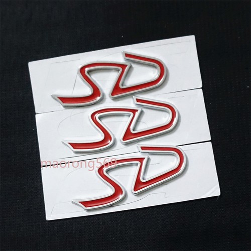 Small red silver chrome - small, sd