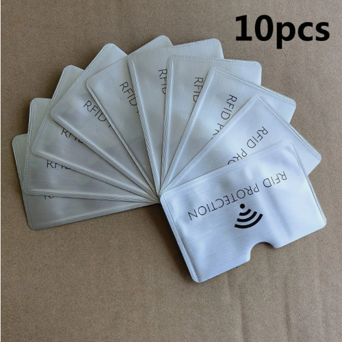 Rfid blocking card sleeves - blocking,