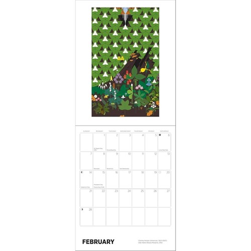 Charley harper mini calendar - charley,