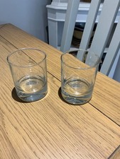 Pair of Pierre Smirnoff Glass Tumblers