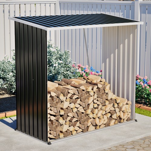 Outdoor metal storage shed - outdoor,