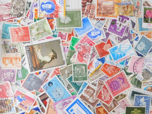 Stamp world wide 100pc lot - wide,