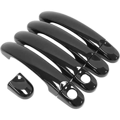 Gloss black exterior door - 9x,