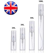 10X 100X 2/3/5/10ml Glass Spray Bottle Atomiser Mist Sprayer Refillable Perfume