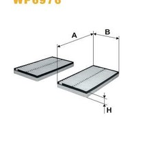 Filter. interior air WIX