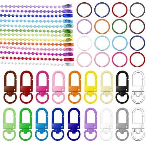160pcs rainbow keyring - 160pcs,