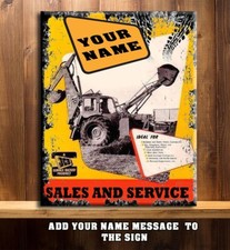 PERSONALISED DIGGER TRACTOR