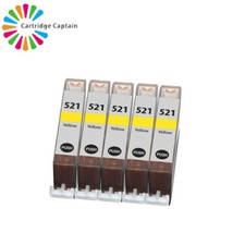 5 Yellow Ink Cartridges for Canon iP4700 MP540 MP550 MP560 MP630 MP640