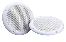 2 x White 5" 80W 4 Ohm Dual