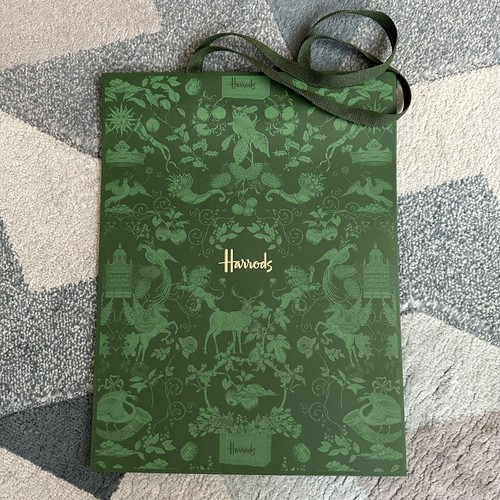 Harrods paper gift bag - harrods,
