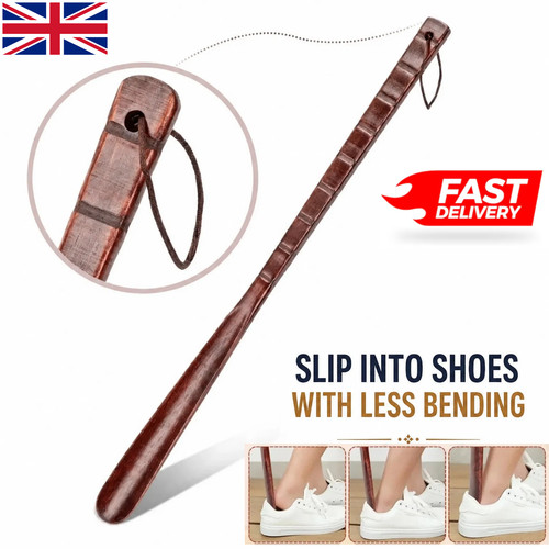 Extra long wooden shoe horn - extra,