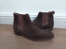GRENSON Suede Leather Chelsea