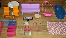 Barbie furniture for Barbie 3 storey townhouse doll's house