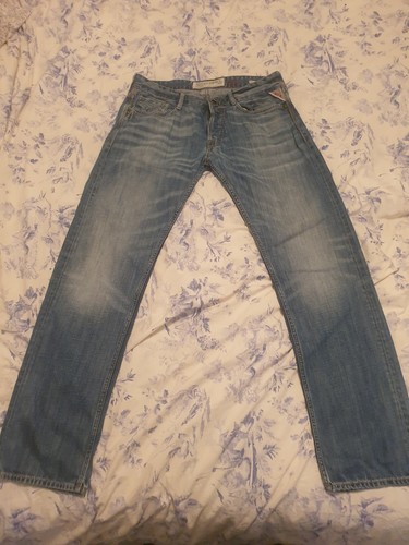 Replay newbill jeans mens blue - replay,